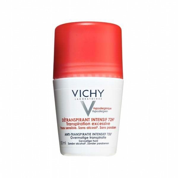 Lăn Khử Mùi Vichy Deodorant Detranspriant Intensif 72h 50ml