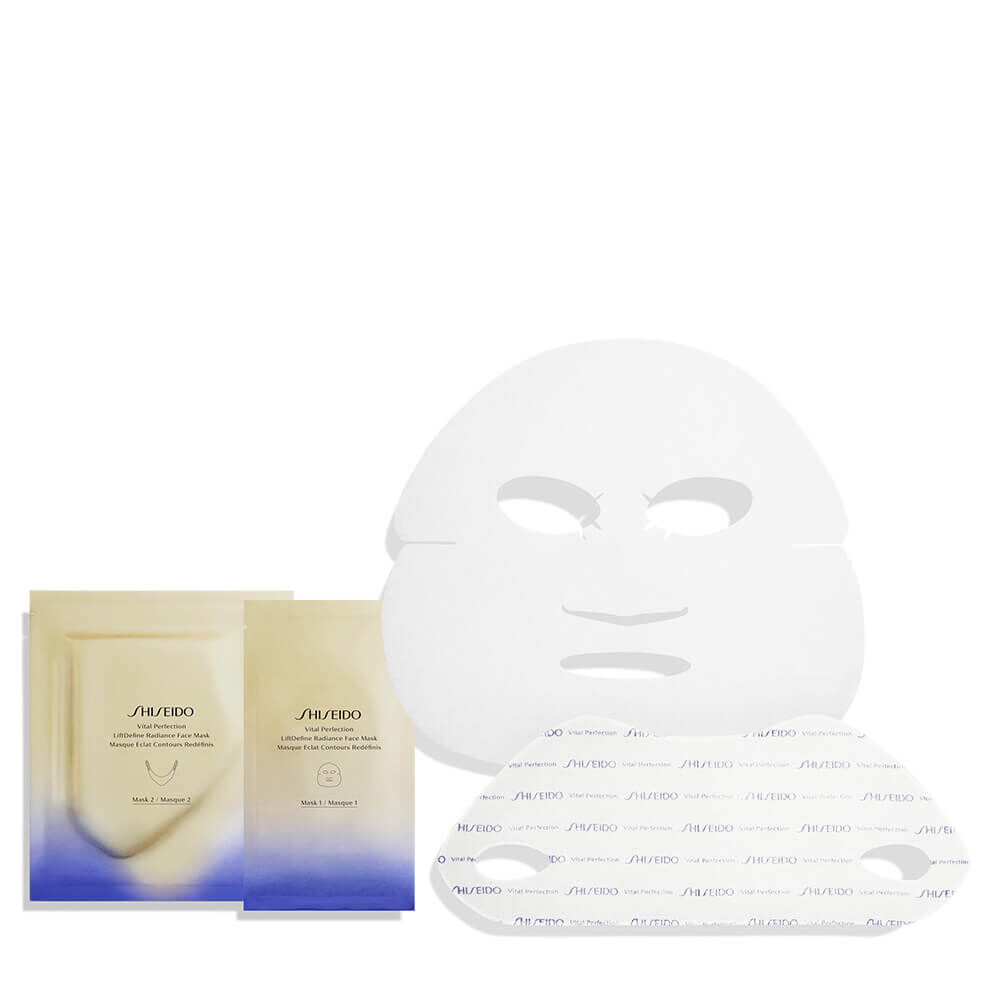 Mặt Nạ Nâng Cơ Shiseido Vital-Perfection LiftDefine Radiance Face Mask 6 miếng