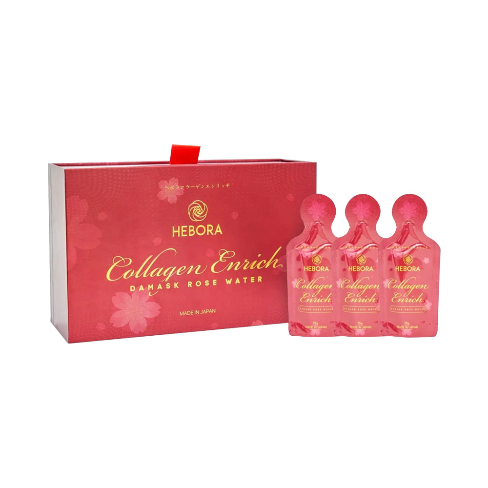 Nước uống Hebora Collagen Enrich – Hộp 28 túi