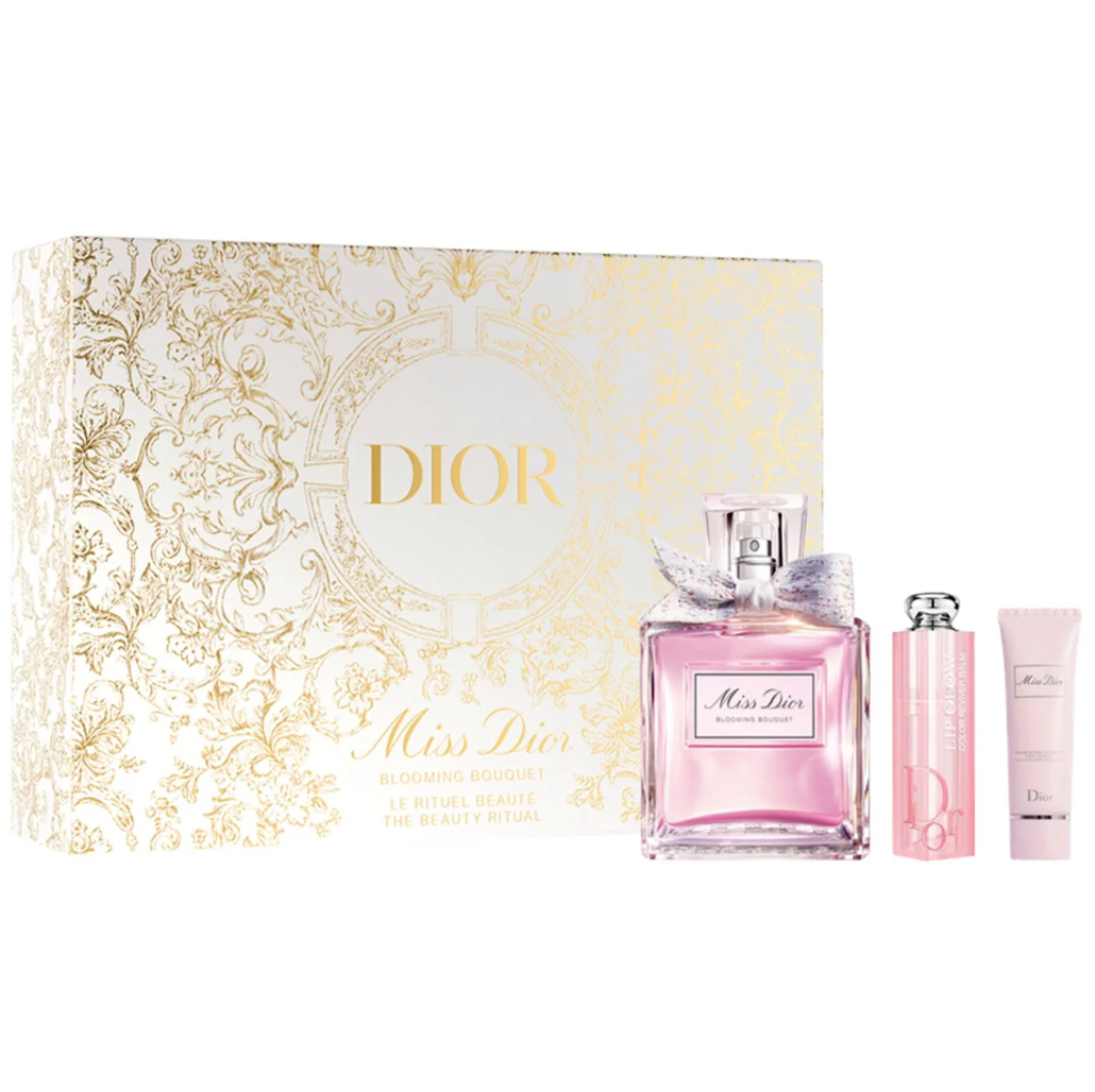 
                Bộ Quà Tặng Miss Dior Blooming Bouquet And Lip Glow Gift Set 3 Món