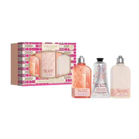 Bộ chăm sóc cơ da L'Occitane Cherry Blossom Body Collection (Quà tặng 20/10)