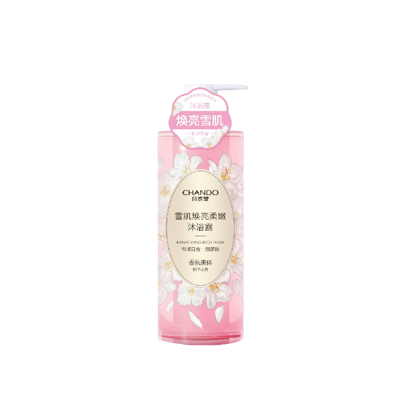 Sữa tắm hỗ trợ dưỡng trắng dưỡng ẩm Chando Himalaya Brightening Body Wash 600mL