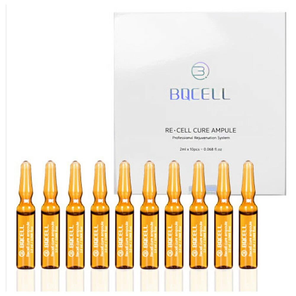 
                Tế bào gốc dưỡng trắng nâng cơ Bqcell Re-Cell Cure Ampule 2ml x10 ống